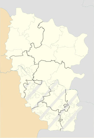 Карта Луганской области